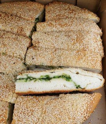 Thick 5. Sesame Bread with Green Onion