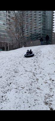 sledding