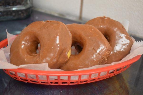 Chocolate donuts