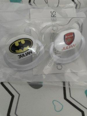 Custom pacifiers