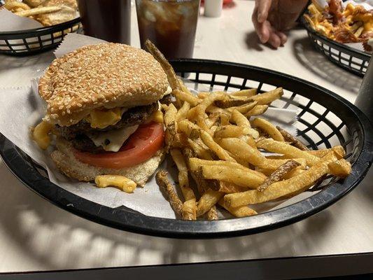 The Downtown Burger. Highly recommended.