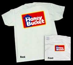 Honey Bucket is a Sponsor of A Day On The Water 2. No outfit would be complete without your Honey Bucket Tee.