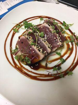 Seared ahi from hawaii