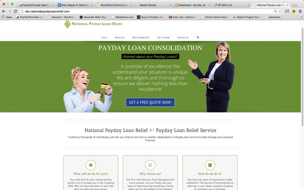 Payday Loan Consolidation