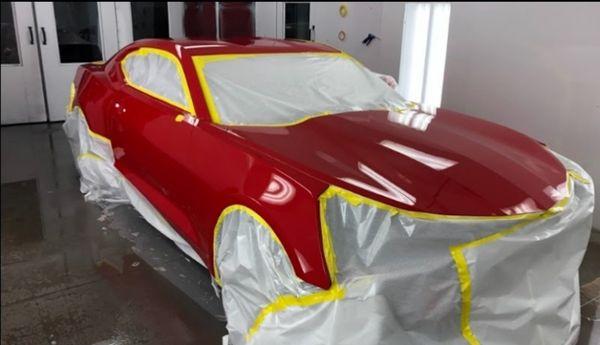 Brand new Camaro getting a face lift