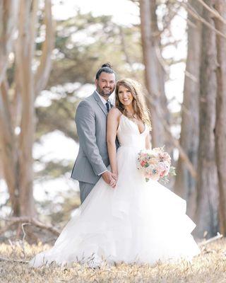 Catered for this Gorgeous couple at Straus home Ranch