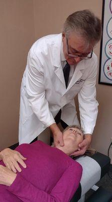 Neck Pain 
Call Dr. Lowell Magelssen from First Chiropractic