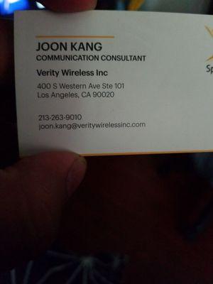 Ask for this guy's, he took care of my upgrade, upfront about everything. Better than Los Feliz Rep.