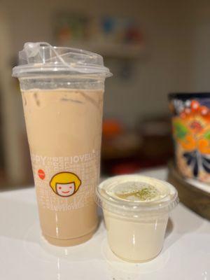 A8. Milk Tea with Salted Cheese Cold