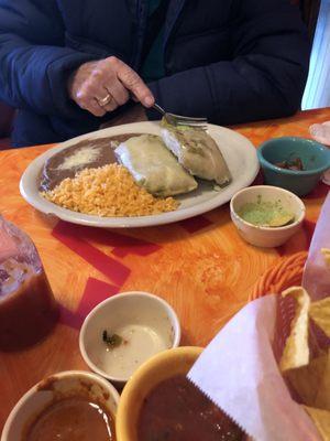 Home made tamales