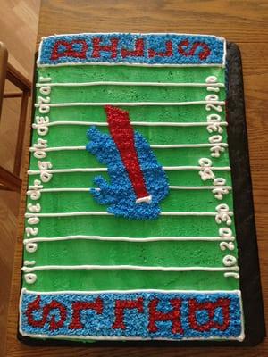 Buffalo Bills Cake