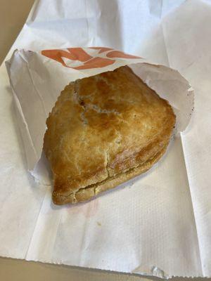 Sausage, Egg & Cheese Breakfast Empanada gross