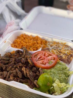 Carne Asada Plate