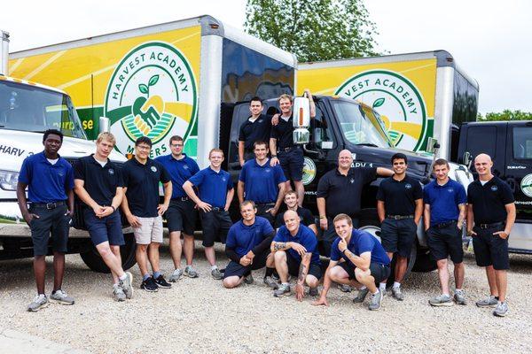 Our team of professional movers and trucks!