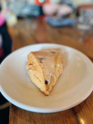 Seasonal Scone: Strawberry with Vanilla Bean Glaze