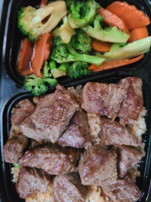 Hibachi steak