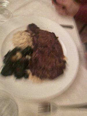 Ribeye (sorry it's blurry)