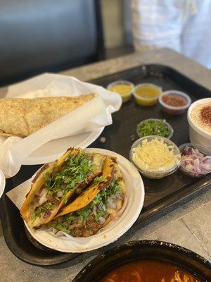 Birria Tacos with Cheese