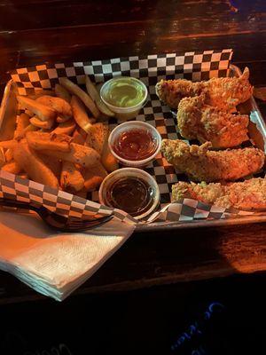 Chicken tenders  Fries