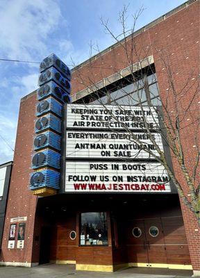 Exterior and marquee.