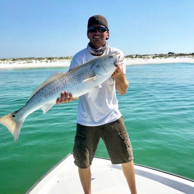 Sight fishing of the beautiful destin beaches