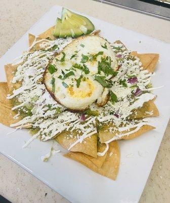 Chilaquiles Verdes