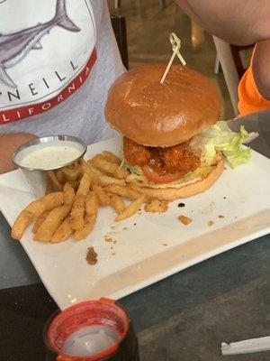 Buffalo Chicken Tender Sandwich