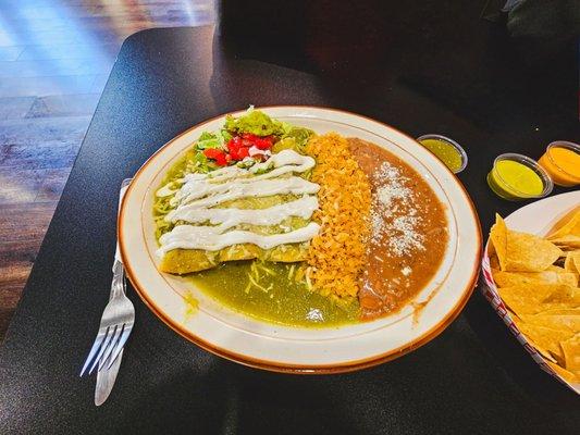 Green Enchiladas