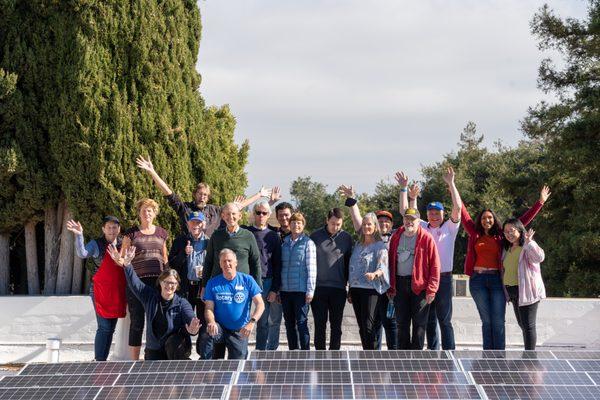 Rooftop Solar completed on Mountain View Nonprofit Center thanks to Hammond