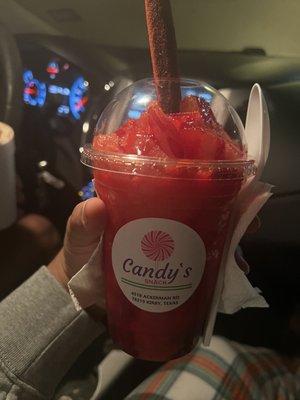 Watermelon Shaved Ice/ Sandianada