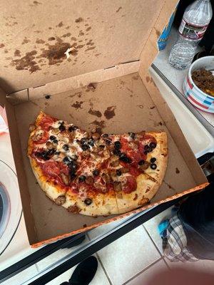 The fucked pizza