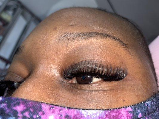 Clean and neat lashes