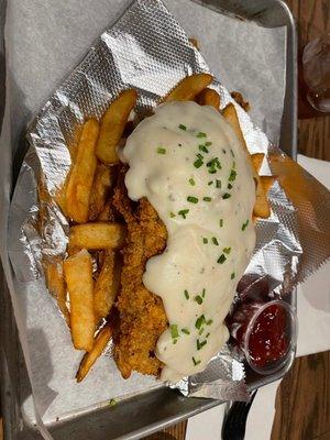 Country fried steak