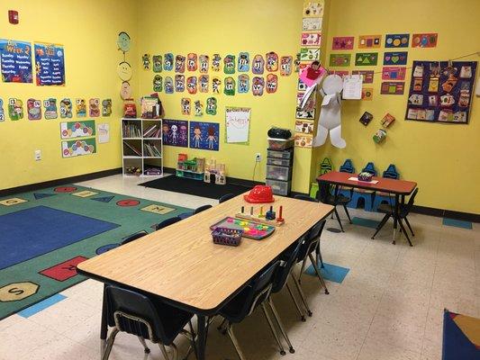 Preschool classroom