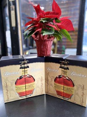 Limited availability Blanton's Bourbon for a Holiday  idea.