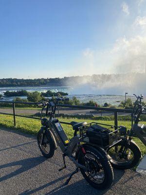 Ebikes at Niagara Falls