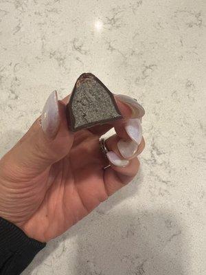 Black sesame bonbon