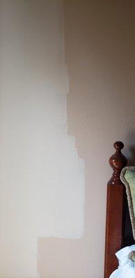 Paint on wrong wall