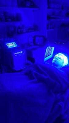 Facials with LED Light Therapy