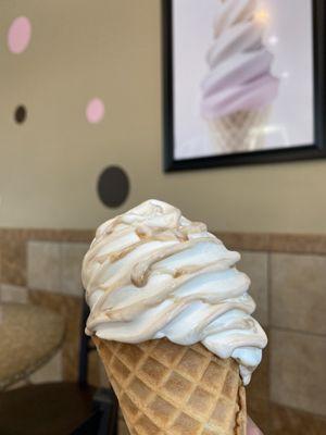 Butter pecan soft serve