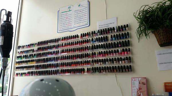 Nail Color selection