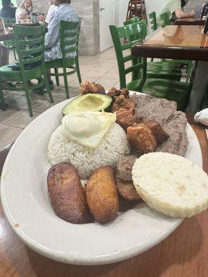 Mini Bandeja Paisa with Flap Steak