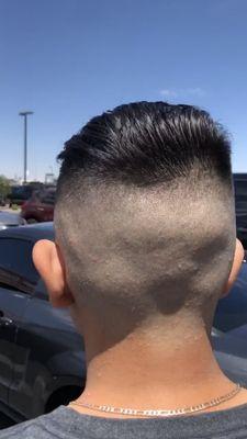 WE ASKED FOR A LOW FADE #0 AND THIS IS