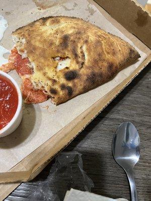 Meat calzone