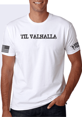 Order your TIL VALHALLA T-shirt online @ groundpound-graphics.com