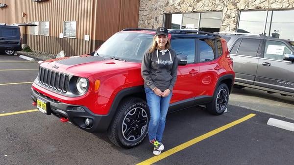 We had the best experience EVER buying Chelley her new Renegade. We'd recommend Five Star to any of our Family and friends.