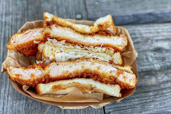 Tonkatsu Sandwich @ Matthews Farmers Market