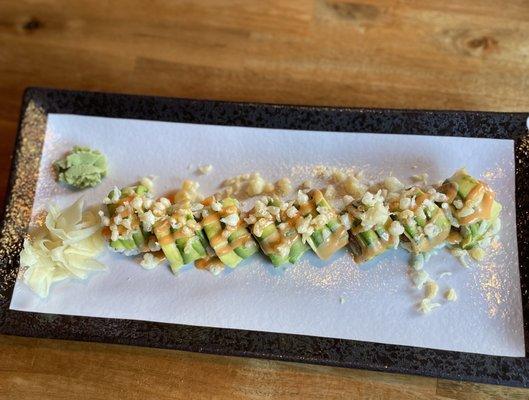 Spicy Tuna Crunchy Avocado Roll