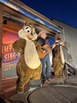 Campfire Sing-Along with Chip & Dale