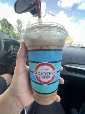 Skinny Turtle iced latte